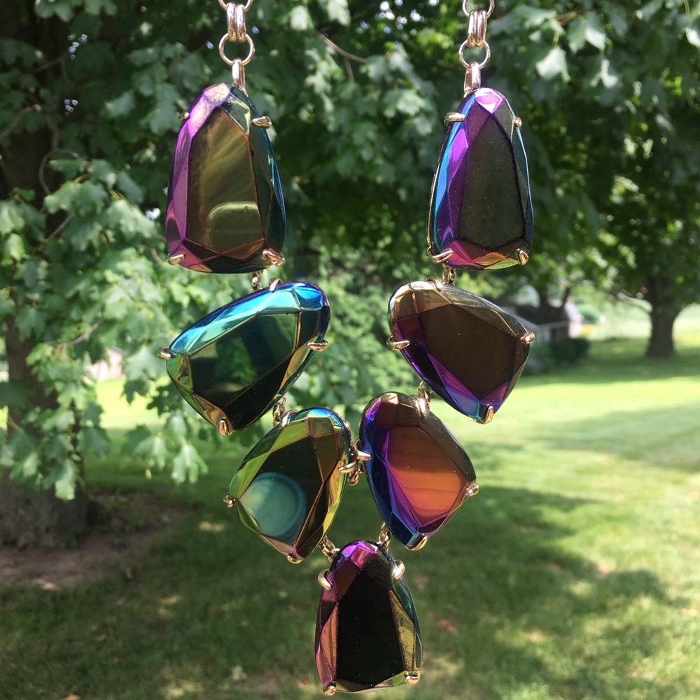 Offers!? Kendra Scott Black iridescent Harlow +1